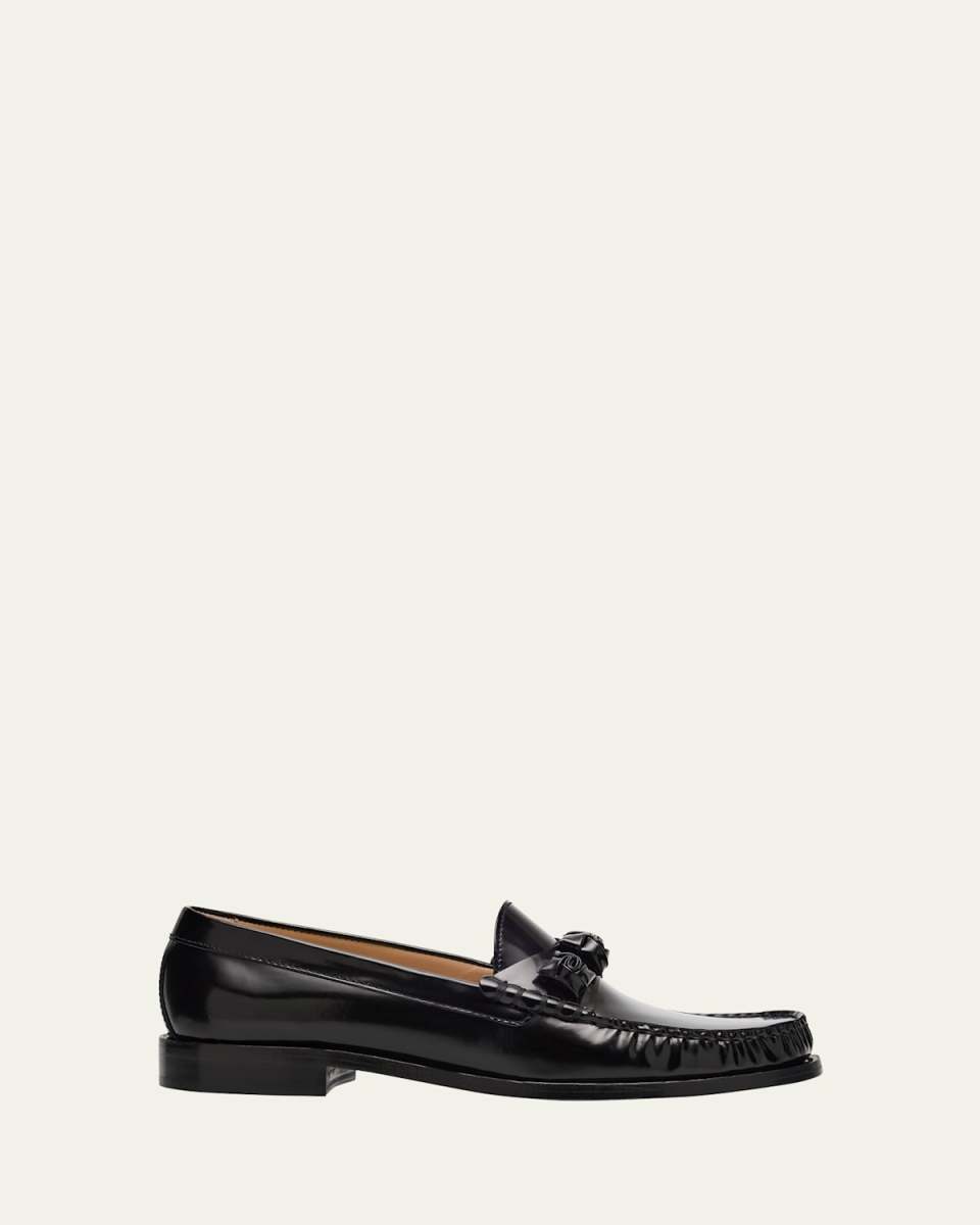 Rosie Leather Slip-On Loafers